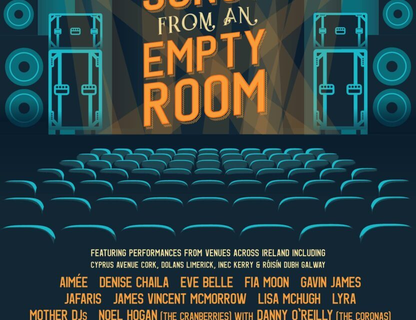 Irish acts set to perform as part of Songs from an Empty Room
